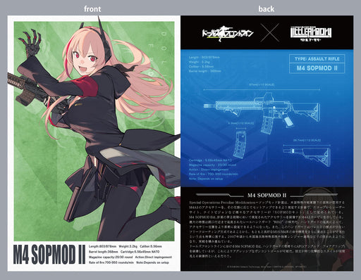 Little Armory LADF23 Anime: Dolls' Frontline M4 SOPMOD II Type Kit 320616 NEW_2