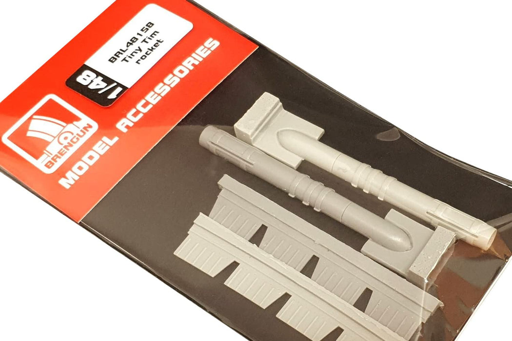 Brengun 1/48 Tiny Tim Rocket 2 Pieces Plastic Model Parts HAUBRL48158 NEW_1