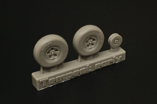 Brengun 1/72 Hawker Tempest Mk.V Wheels Early Plastic Model Parts HAUBRL72260_2