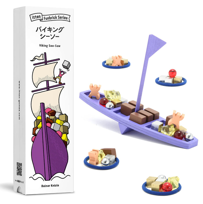 Viking Seesaw Fan Brick Series No.4 Japanese Funny Balance game ‎YS-JP01 NEW_1