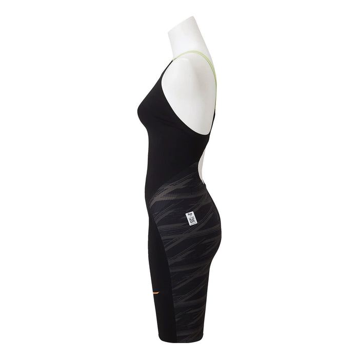 Mizuno N2MG0202 Wome's Swimsuit GX SONIC V MR Half Suit Black Size M Nylon NEW_5