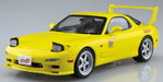 AOSHIMA 1/24 PRE-PAINTED No.I-05 INITIAL-D KEISUKE TAKAHASHI FD3S RX-7 VOL.1 kit_3