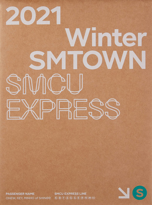 2021 Winter SMtown SMCU Express CD ONEW, KEY, MINHO from SHINee SMK1341 K-Pop_1