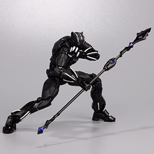 Sentinel Fighting Armor Black Panther Marvel Universe non-scale Action Figure_4