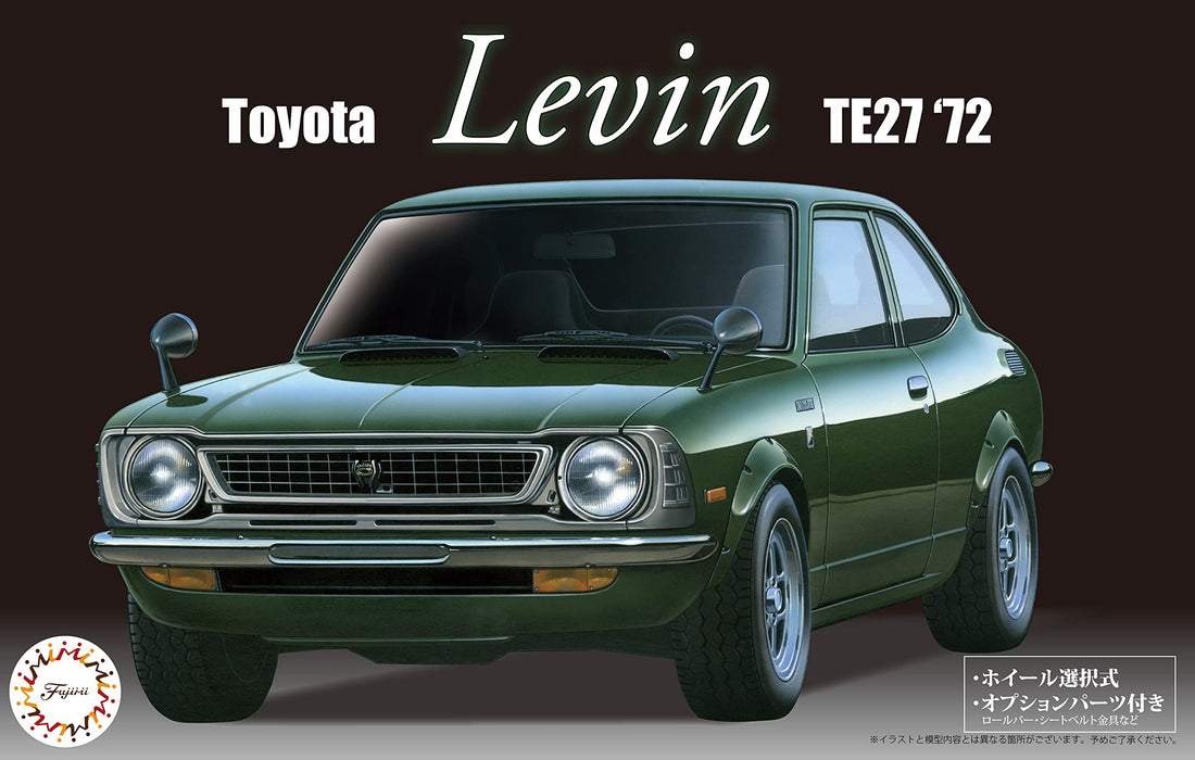 Fujimi Model 1/24 scale Inch Up Series No.53 Toyota Levin TE27 '72 Kit ID-53 NEW_2