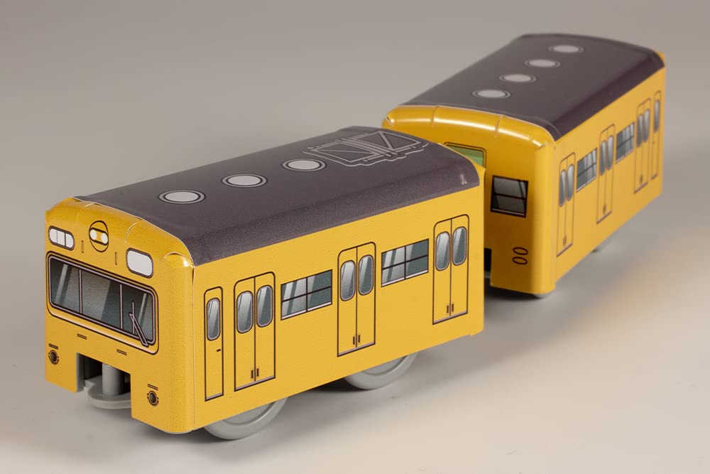 PLUM Kotetsu Yellow Non-Scale Colored Plastic Kit PP121 New sensation railway_4