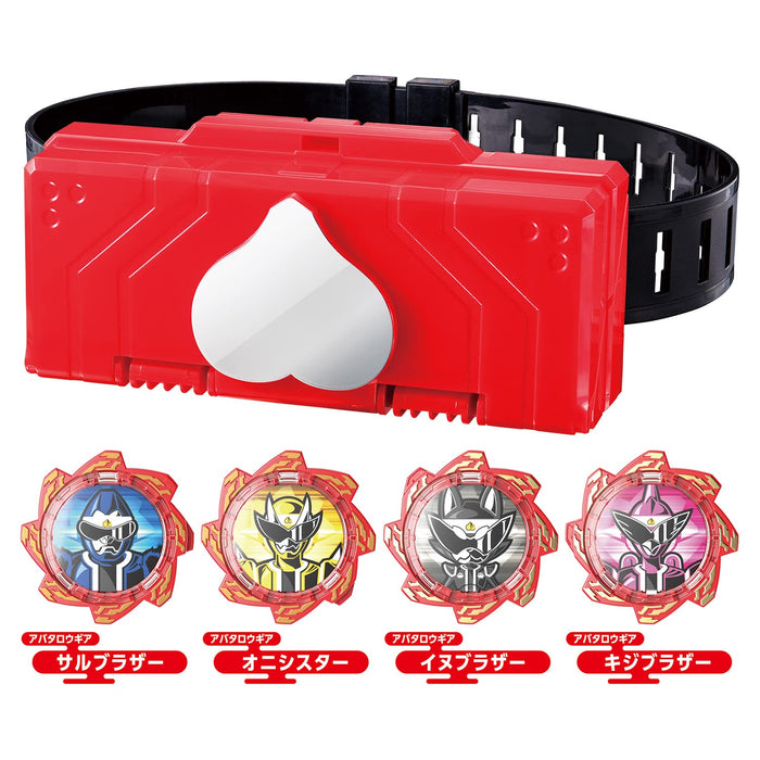 BANDAI Avataro Sentai Donbrothers Donbro Buckle w/ 4 Avararo Gear NEW from Japan_7