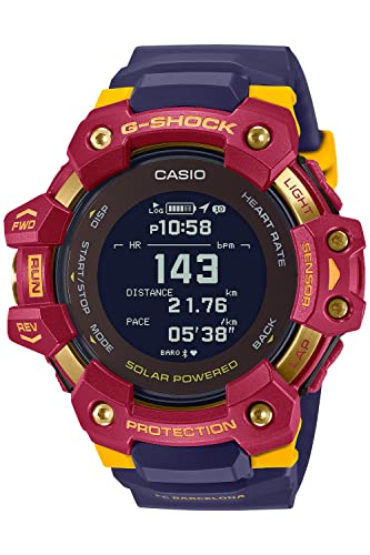 CASIO watch G-SQUAD FC Barcelona Matchday GBD-H1000BAR-4JR Men's NEW from Japan_1