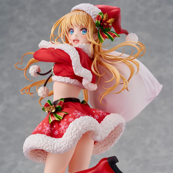 En Morikura Illustration Santa Claus Girl non-scale PVC&ABS Painted Figure NEW_3