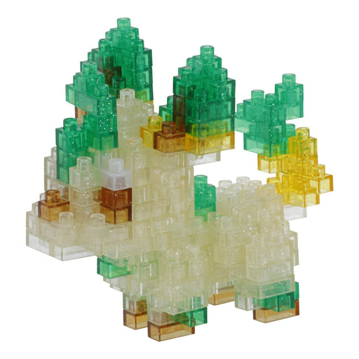 nanoblock Pokemon Leafeon BRILLIANT SHINING ver. NBPM_083 Block Building Toy NEW_1