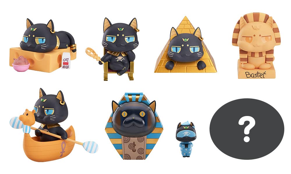 British Museum Bastet Trading Figure Bastet Egypt Daily Series BOX=6 Black Cat_1