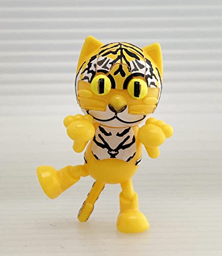 Plastic Model Cat Egg Yellow Tiger & Rice White Tiger NEW from Japan_2