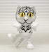 Plastic Model Cat Egg Yellow Tiger & Rice White Tiger NEW from Japan_4