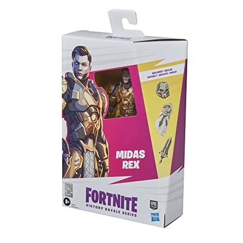 Fortnite Hasbro Action Figure: 6 Inch / Victory Royale Series 1.0: Midas Rex NEW_3