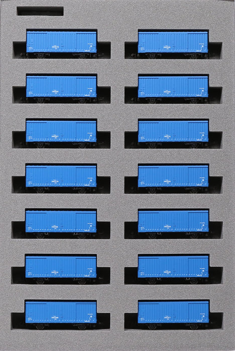 KATO 10-1740 N Gauge WAMU 380000 Freight Car 14-Car Set Model Railroad Supplies_3