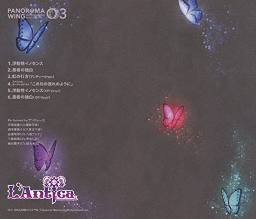 [CD] THE IDOLMaSTER SHINY COLORS PANORaMA WING 03 L'Antica Game Character Song_2