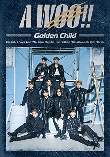 CD+DVD A WOO!! First Press Limited Edition w/ Booklet Golden Child UPCH-89464_1