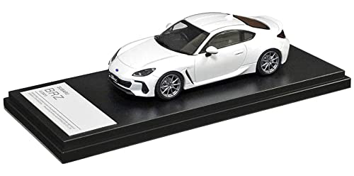 Hi Story 1/43 SUBARU BRZ S (2021) Crystal White Pearl HS376WH NEW from Japan_1