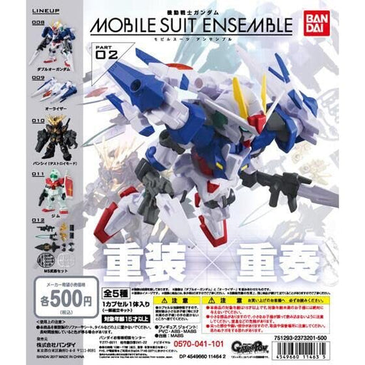Bandai Gundam MOBILE SUIT ENSEMBLE 02 Set of 5 Full Complete Gashapon toys NEW_1