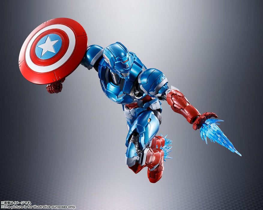 S.H.Figuarts Captain America Tech on Avengers DH-10 mode Action Figure BAS61894_8