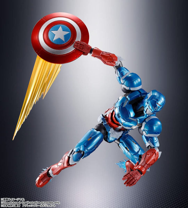 S.H.Figuarts Captain America Tech on Avengers DH-10 mode Action Figure BAS61894_9