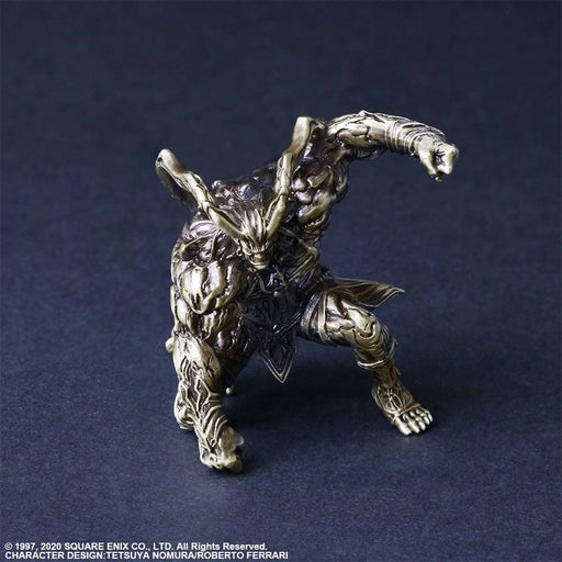 SQUARE ENIX FINAL FANTASY VII REMAKE Brass statue IFRIT Figure W55xD53xH60mm NEW_2