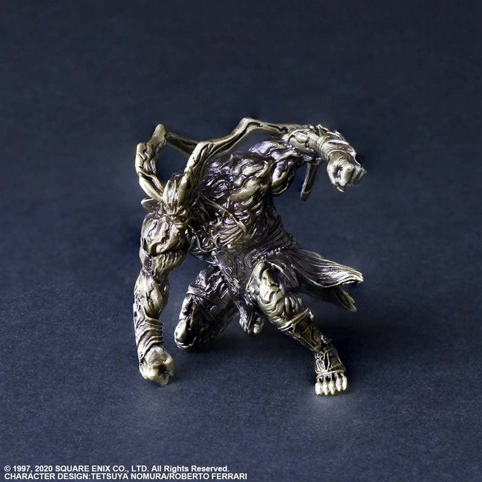 SQUARE ENIX FINAL FANTASY VII REMAKE Brass statue IFRIT Figure W55xD53xH60mm NEW_3
