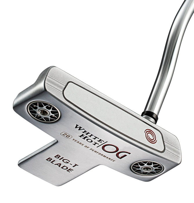 ODYSSEY Right putter WHITE HOT OG BIG T Double vent Men's Steelshaft ‎73012Q3400_2