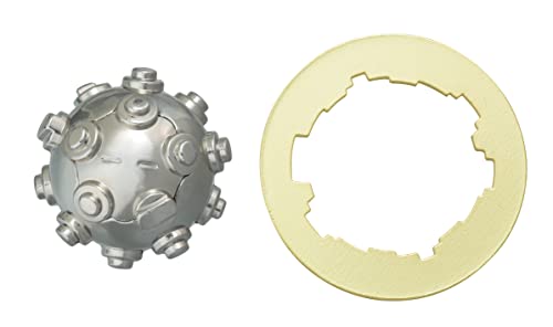 HANAYAMA Hazuru Cast Planet [Difficulty Level 4] 50x80x120mm Metal Puzzle NEW_2