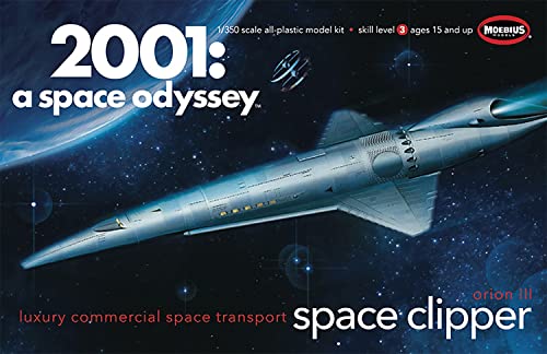 2001: A Space Odyssey Orion III Space Clipper Compact Scale Model Kit MOE2001-12_1