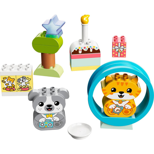 LEGO Duplo Animal Train w/ Sound Puppy & Kitten 10977 Toy for Toddlers 18 months_2