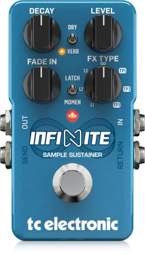 TC Electronic INFINITE SAMPLE SUSTAINER guitar effects Blue NEW from Japan_1