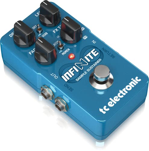 TC Electronic INFINITE SAMPLE SUSTAINER guitar effects Blue NEW from Japan_2