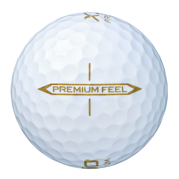 DUNLOP XXIO Premium Golf Ball 2022 1Dozen Royal Gold High rebound super soft mid_4