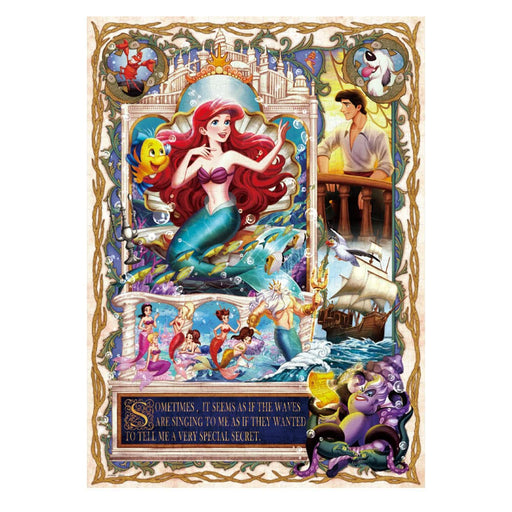 Disney Little Mermaid Love Mermaid's Wish 500 Piece Puzzle Tenyo D-500-670 NEW_1