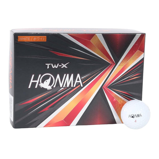 HONMA 2021 Model Golf Balls 1dozen HONMA TW-X_2021 White Tour Type ‎BTQ2102 NEW_1