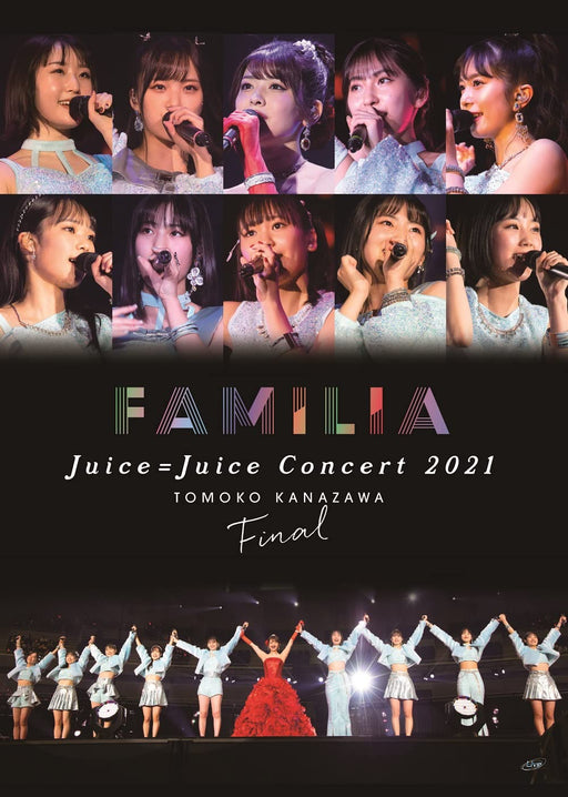 [Region 2] Juice=Juice Concert 2021 FAMILIA Tomoko Kanazawa Final DVD HKBN-50256_1