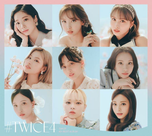 TWICE #TWICE4 First Limited Edition Type A CD+Photobook+Card WPCL-13363 NEW_1