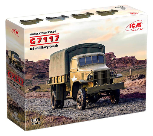 ICM 1/35 U.S. Army G7117 US Milltary Truck Plastic Model Kit ICM35597 NEW_1