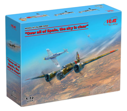 ICM 1/72 Over All of Spain The Sky is Clear Plastic Model Kit ICMDS7202 NEW_1
