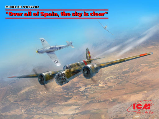 ICM 1/72 Over All of Spain The Sky is Clear Plastic Model Kit ICMDS7202 NEW_2