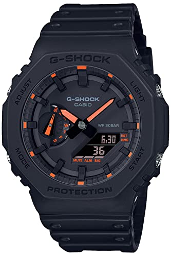 CASIO G-SHOCK GA-2100-1A4JF NEON ACCENT Men's Watch Black NEW from Japan_1