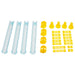 TAKARATOMY A.R.T.S Somen Slider Deluxe Custom Set Plastic, PP Yellow NEW_1