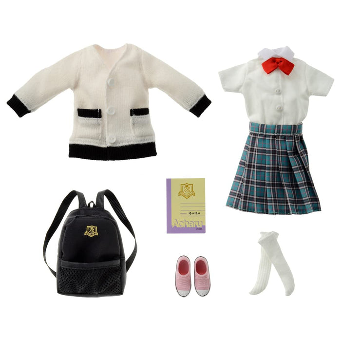 TAKARA TOMY DRESS ONLY Licca-chan #Licca #Aoharu Cardigan Wear School Uniforms_1