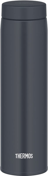 Thermos Water Bottle Vacuum Insulated Mobile Mug 600ml Dark Gray JON-600 DGY NEW_1