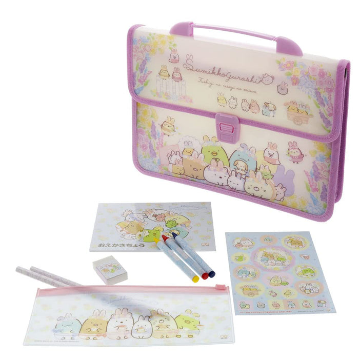 Sun-star Stationery Sumikkogurashi Stationery Bag 5811254C W290xH210xD30mm NEW_7