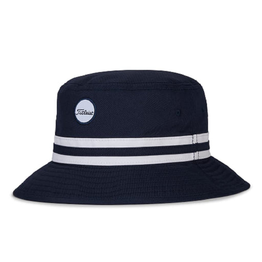 TITLEIST Golf Tour Model Men's Cotton Montoak Bucket Hat TH22FMTB Navy White NEW_1