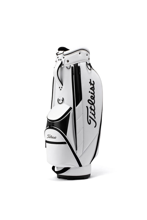 TITLEIST Golf Men's Caddy Bag CORE ESSENTIAL 9 x 47 inch 3.1kg White TB22CTCEK_1