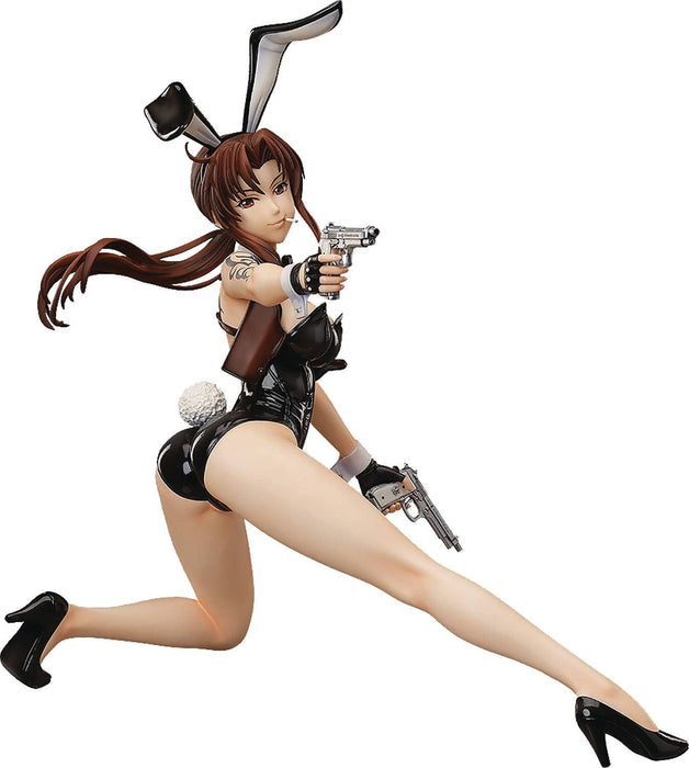 FREEing BLACK LAGOON Revy Bare Leg Bunny Ver. 1/4 scale PVC Figure F51082 NEW_1