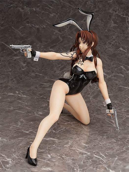 FREEing BLACK LAGOON Revy Bare Leg Bunny Ver. 1/4 scale PVC Figure F51082 NEW_2